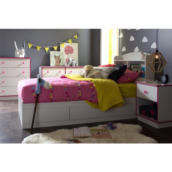 Logik Mates Bed 10055 Rona, Logik Twin L Shaped Bunk Bed With Drawers