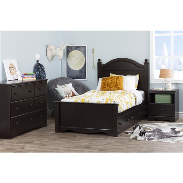 South Shore Furniture Angel Espresso 6 Drawer Changing Table