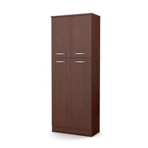 South Shore Furniture Axess 4 Door 23.50-in x 61.00-in Storage Pantry