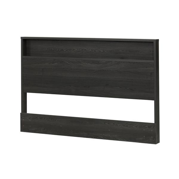 South Shore Furniture Holland 40.60-In x 60.50-In Full/Queen Grey Oak Headboard