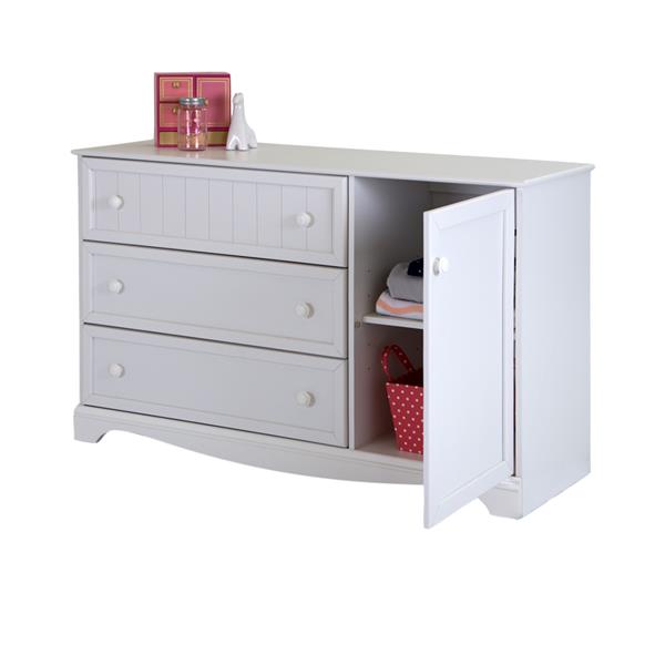 South Shore Furniture Savannah 3 Drawer Dresser With Door 3580028