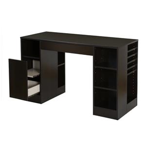 South Shore Furniture Crea Craft Table - Chocolate - 53.5-in
