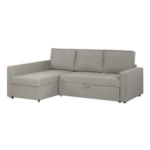 South Shore Furniture Live It Cozy Sectional Sofa and Bed with Storage