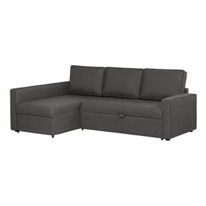 South Shore Furniture Live It Cozy Sectional Sofa and Bed with Storage