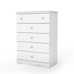 South Shore Furniture Crystal 5 Drawer Chest
