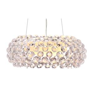 Zuo Modern Stellar Pendant Light - 1-Light - 125.5-in x 17.7-in - Clear Glass