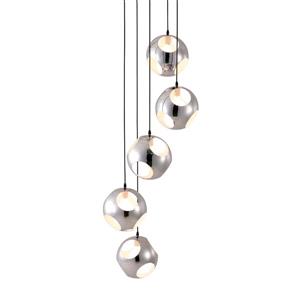 Zuo Modern Meteor Shower Collection - 5-Light - 23.6-in x 68-in - Chrome