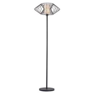 Lampe sur pied Tumble, Rouille