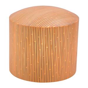 Zuo Modern Wassu Illuminated Outdoor Bench - 15.7-in x 15-in - Beige