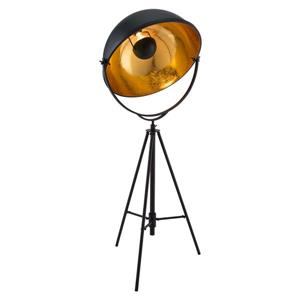 Lampe sur pied Vauxhall, Noir Antique, Hauteur Ajustable
