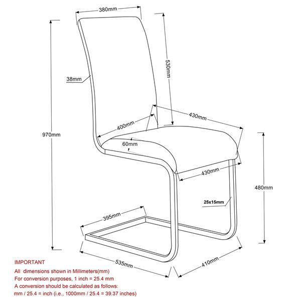 World Wide Home Furnishings WHi White Side Chair (Set of 2)