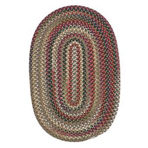 Colonial Mills Chestnut Knoll Straw Beige 8-ft Round Multicoloured Area Rug