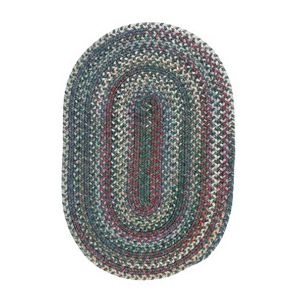 Colonial Mills Chestnut Knoll 7-ft x 9-ft Thyme Green Area Rug