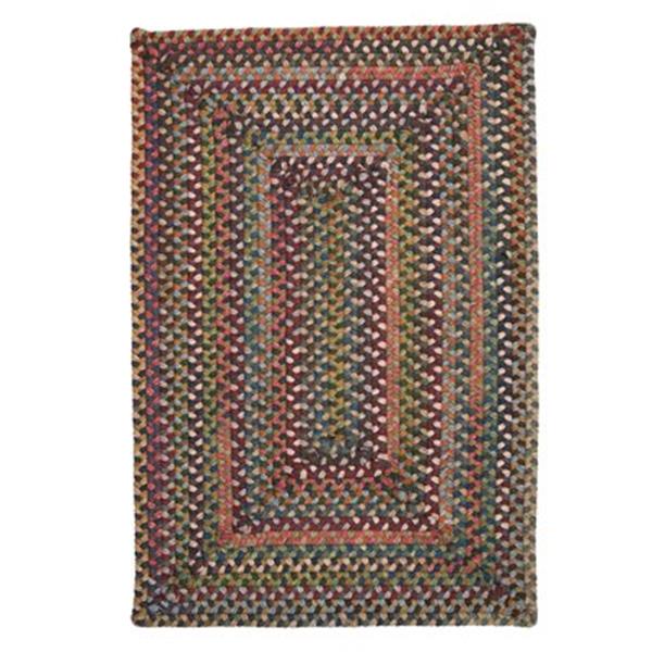 Colonial Mills Ridgevale Classic Medley 4-ft Square Red Area Rug