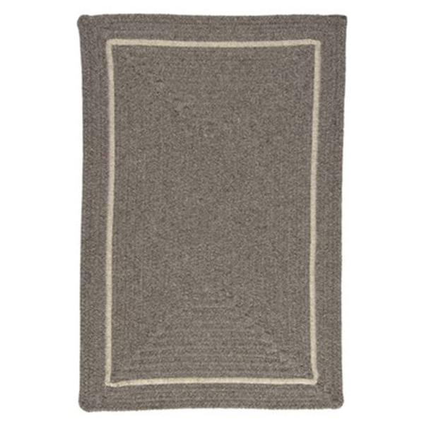 Colonial Mills Shear Natural 7-ft x 9-ft Rockport Grey Area Rug