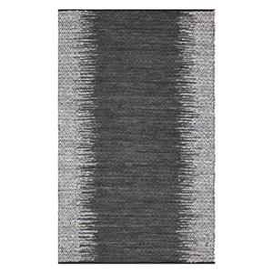 nuLOOM Ombre Diamond Leather 8-ft x 10-ft Grey Area Rug