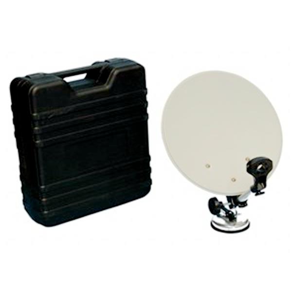 Digiwave Gray Portable Offset Satellite Dish