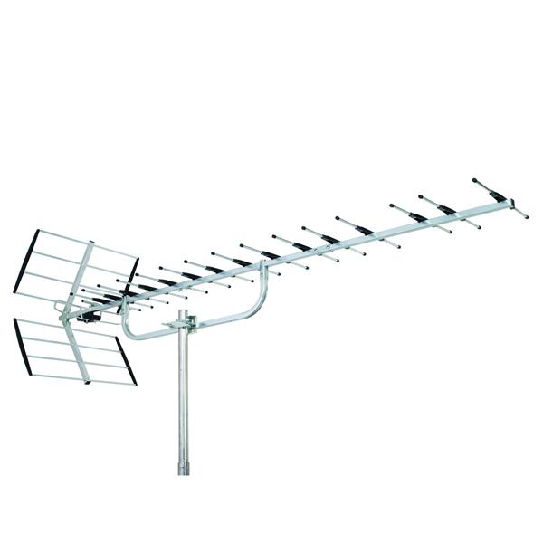 HDTV Antenna Outdoor Yagi TV Antenna Antenna TV Digital HD Outdoor Tri-Boom  Design with Up to 180 Miles for 4k Satellite TV UHF VHF Channels Signal  Electronics Accessories & Supplies