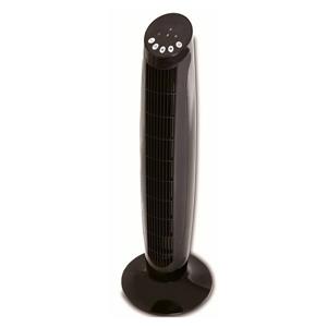 Ecohouzng 36-in Black with Remote Tower Fan