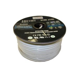 Electronic Master 250 Feet 4 Wire Speaker Cable, 16 AWG