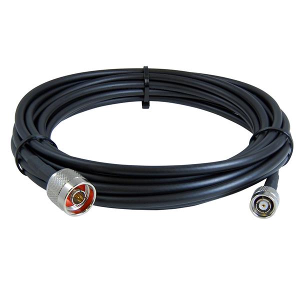 Turmode 15-ft TNC RP Male to N Male Adapter Cable