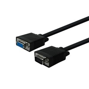 Câble VGA avec extension électronique principale, 30 pieds