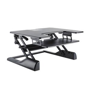 TygerClaw 30-in Black Workstation Stand