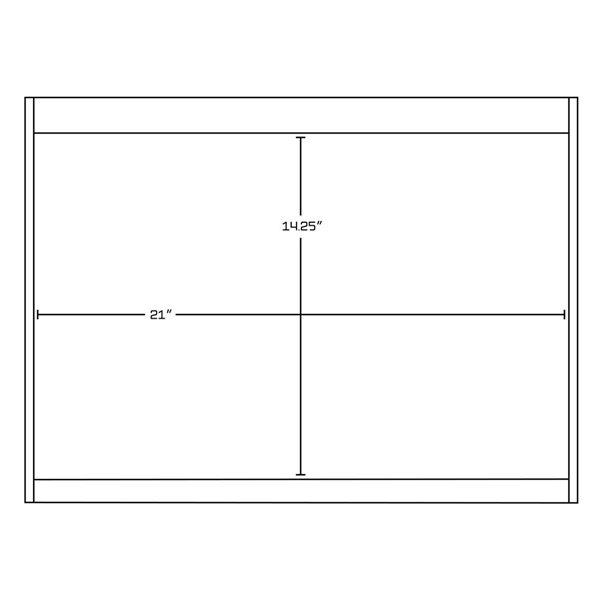 American Imaginations Xena Single Sink 37.75-in Dawn Grey Bathroom Vanity with White Ceramic Top