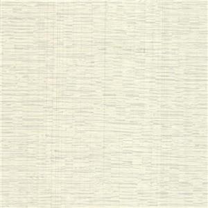 Brewster Wallcovering Pembrooke Off-White Stripe Wallpaper