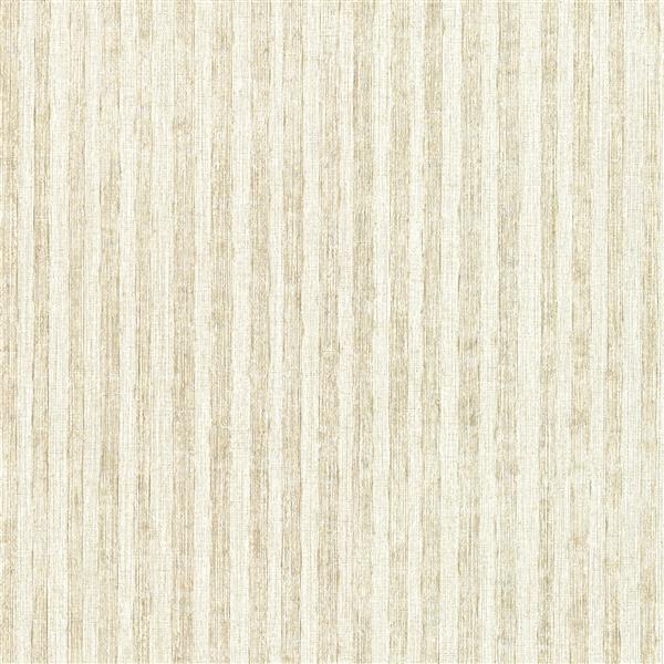 Brewster Wallcovering Pemberly Neutral Stripe Wallpaper