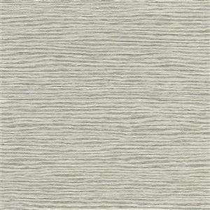Brewster Wallcovering Grey Mabe Faux Grasscloth Wallpaper 27-in