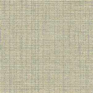 Brewster Wallcovering Solitaire II Tweed Wallpaper - Gold
