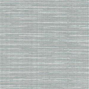 Brewster Wallcovering Bay Ridge Blue Faux Grasscloth Wallpaper Paste The Wall