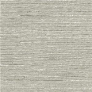 Brewster Wallcovering Light Gray Aspero Faux Grasscloth Vinyl Wallpaper