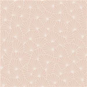 Brewster Wallcovering Apricot Blomma Geometric Paste The Wall Wallpaper