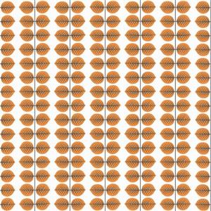 Brewster Wallcovering Berså Orange Leaf Paste The Wall Wallpaper