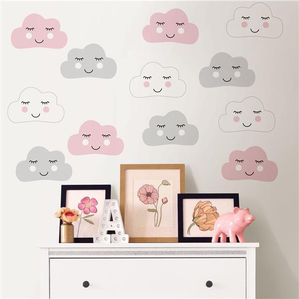 Trousse d'art mural tête dans les nuages, WallPops