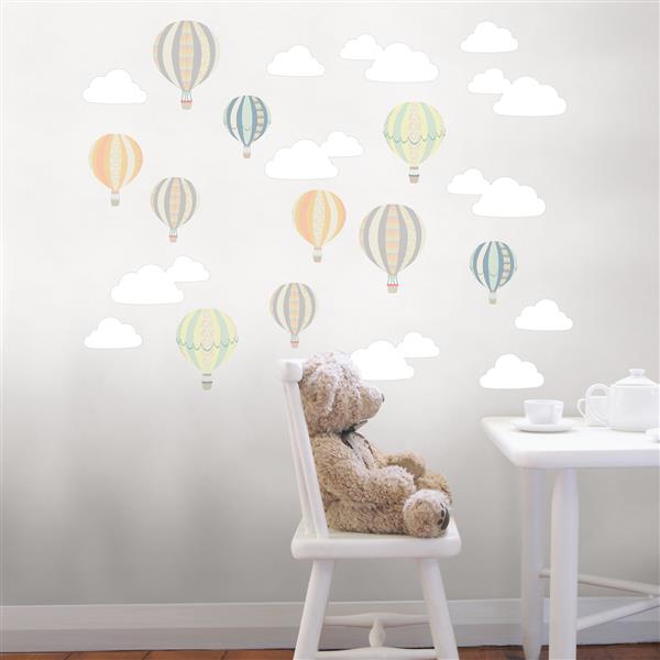 Trousse d'art mural haut, haut et loin WallPops