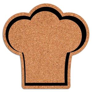 WallPops Chef's Hat Cork Pin Board Decal
