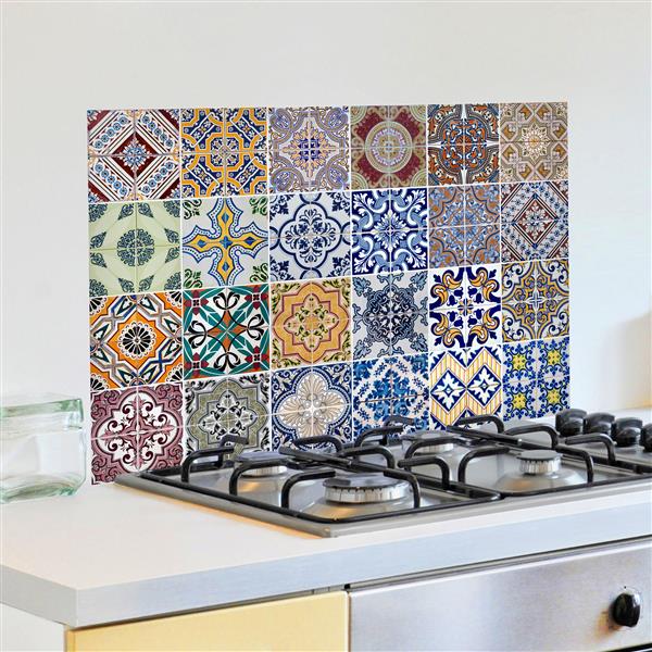 Panneau de cuisine Azulejos, WallPops