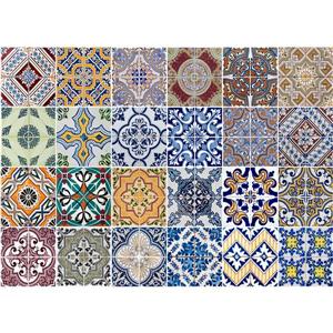 WallPops Azulejos Kitchen Panel