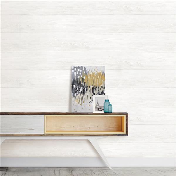 Nuwallpaper Reclaimed Shiplap Wallpaper Nu2494 Rona