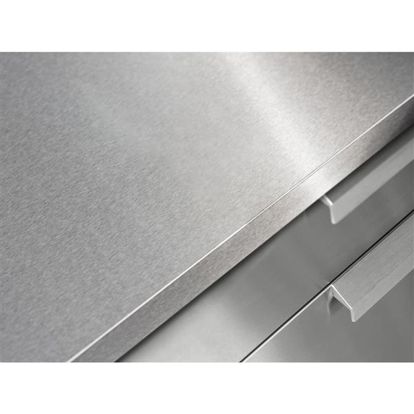 Newage Products Outdoor Kitchen Stainless Steel Countertop 88 In