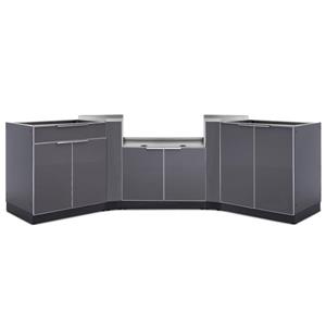 NewAge Products Outdoor Kitchen Aluminum 5 Piece Set
