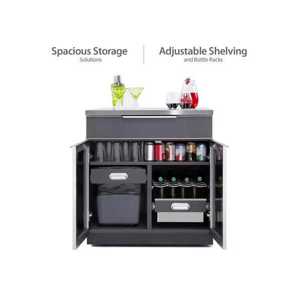 NewAge Products Outdoor Kitchen Aluminum 7 Piece Set