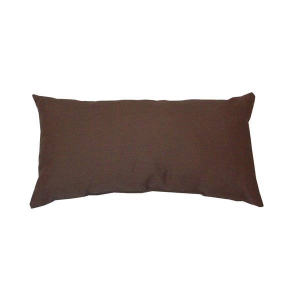 Coussin d'appoint pour le patio Bozanto, Brun, 16.5 po