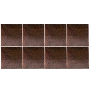 Premier Copper Products Oil Rubbed Bronze Copper Tile 6-in x 6-in (8 pack)