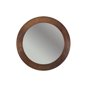 Premier Copper Products 34-in Copper Round Bathroom Mirror