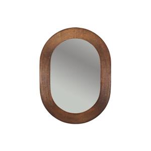 Premier Copper Products 35-in Copper Oval Bathroom Mirror