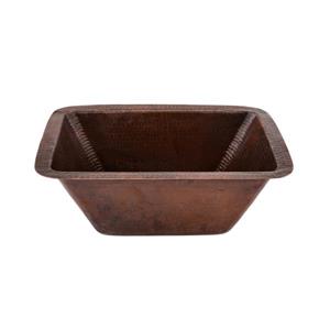 Évier de cuisine Premier Copper rectangulaire, 17 po, cuivre